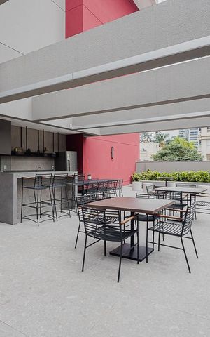 Studio para alugar com 25m², 1 quarto e sem vagaÁrea comum - Espaço Gourmet