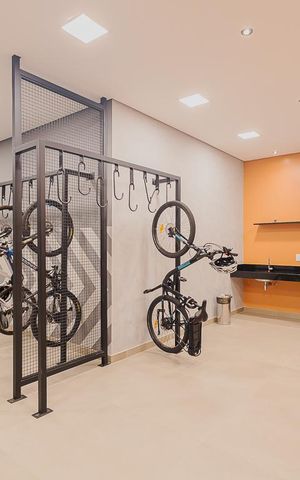 Studio para alugar com 25m², 1 quarto e sem vagaÁrea comum - Bicicletário