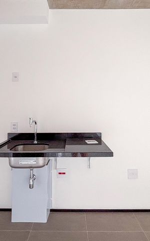 Studio à venda com 13m², 1 quarto e sem vaga Studio à venda com 13m², 1 quarto e sem vagaCozinha