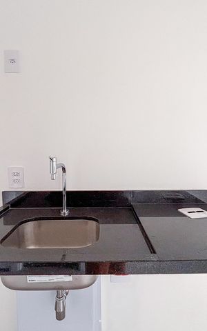 Studio à venda com 13m², 1 quarto e sem vaga Studio à venda com 13m², 1 quarto e sem vagaCozinha