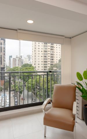 Apartamento para alugar com 27m², 1 quarto e sem vaga Apartamento para alugar com 27m², 1 quarto e sem vagaVaranda