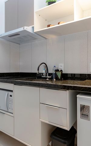 Apartamento para alugar com 27m², 1 quarto e sem vaga Apartamento para alugar com 27m², 1 quarto e sem vagaCozinha