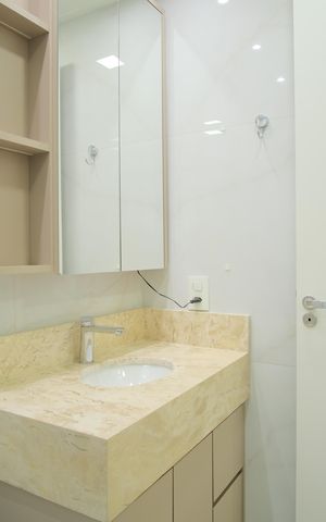 Apartamento para alugar com 81m², 3 quartos e 1 vagaBanheiro Social