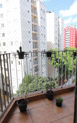 Apartamento à venda com 73m², 3 quartos e 1 vagaVaranda