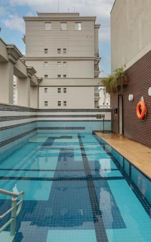 Apartamento para alugar com 29m², 1 quarto e sem vaga