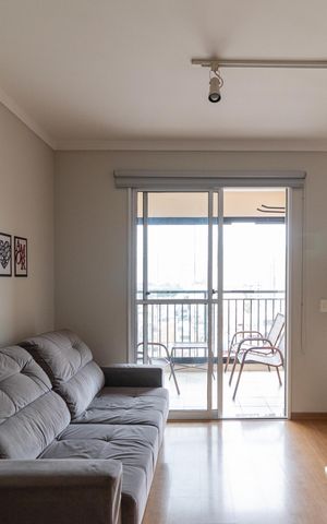 Apartamento para alugar com 62m², 1 quarto e 1 vaga Apartamento para alugar com 62m², 1 quarto e 1 vagaSala