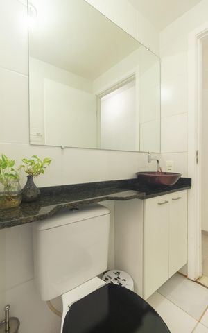 Apartamento para alugar com 45m², 2 quartos e 1 vaga Apartamento para alugar com 45m², 2 quartos e 1 vagaBanheiro