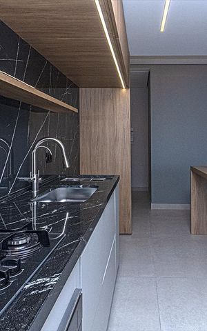 Apartamento à venda com 79m², 3 quartos e 2 vagasCozinha