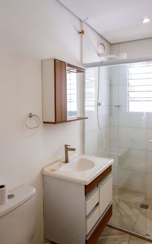 Casa para alugar com 70m², 1 quarto e 1 vaga Casa para alugar com 70m², 1 quarto e 1 vagaBanheiro
