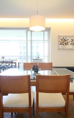 Apartamento à venda com 122m², 3 quartos e 2 vagasSala de Jantar