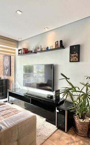 Apartamento à venda com 56m², 2 quartos e 1 vaga Apartamento à venda com 56m², 2 quartos e 1 vagaSala