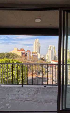 Studio à venda com 24m², 1 quarto e sem vaga Studio à venda com 24m², 1 quarto e sem vagaVaranda