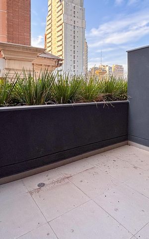 Studio à venda com 62m², 1 quarto e sem vaga Studio à venda com 62m², 1 quarto e sem vagaVaranda Studio