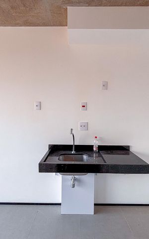 Studio à venda com 24m², 1 quarto e sem vaga Studio à venda com 24m², 1 quarto e sem vagaCozinha