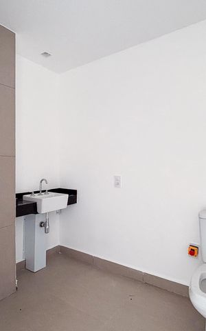 Studio à venda com 24m², 1 quarto e sem vaga Studio à venda com 24m², 1 quarto e sem vagaBanheiro