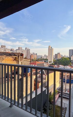 Studio à venda com 24m², 1 quarto e sem vaga Studio à venda com 24m², 1 quarto e sem vagaVaranda
