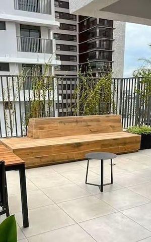 Studio à venda com 23m², 1 quarto e sem vaga Studio à venda com 23m², 1 quarto e sem vagaTerraço - área comum