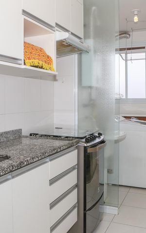 Apartamento à venda com 76m², 2 quartos e 2 vagas Apartamento à venda com 76m², 2 quartos e 2 vagasCozinha