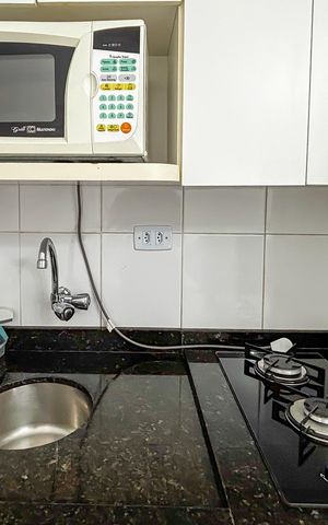 Apartamento para alugar com 28m², 1 quarto e 1 vaga