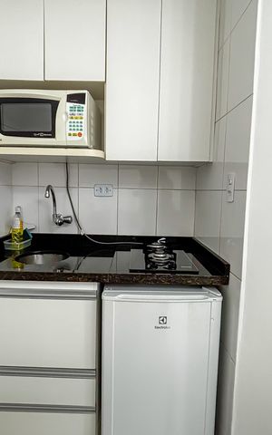 Apartamento para alugar com 28m², 1 quarto e 1 vaga