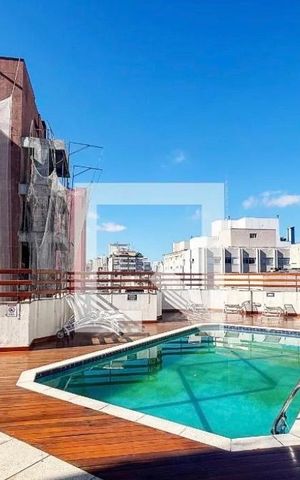 Apartamento para alugar com 28m², 1 quarto e 1 vaga