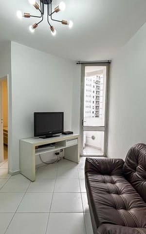 Apartamento para alugar com 28m², 1 quarto e 1 vaga