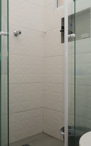 Apartamento à venda com 20m², 1 quarto e sem vagaBanheiro do Studio 2