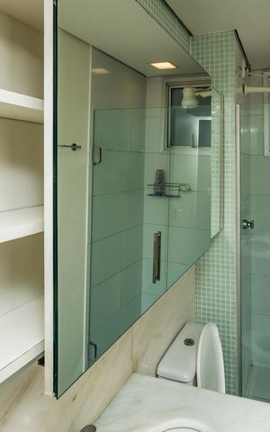 Apartamento à venda com 110m², 3 quartos e 2 vagasBanheiro Social