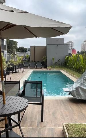 Apartamento para alugar com 29m², 1 quarto e sem vagaÁrea comum - Piscina