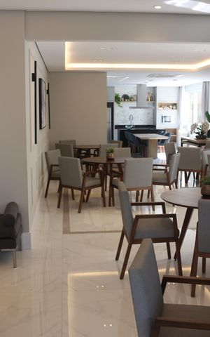 Apartamento à venda com 85m², 2 quartos e 3 vagasÁrea comum - Salão de festas
