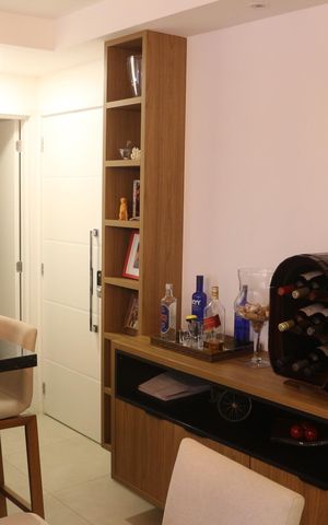 Apartamento à venda com 85m², 2 quartos e 3 vagasSala