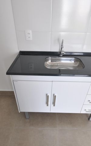 Apartamento à venda com 37m², 2 quartos e 1 vagaCozinha