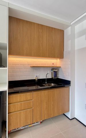Studio à venda com 19m², 0 quarto e sem vaga Studio à venda com 19m², 0 quarto e sem vagaCozinha