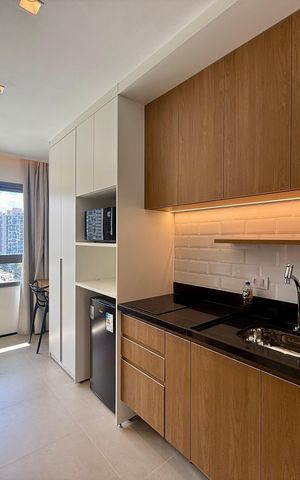 Studio à venda com 19m², 0 quarto e sem vaga Studio à venda com 19m², 0 quarto e sem vagaCozinha
