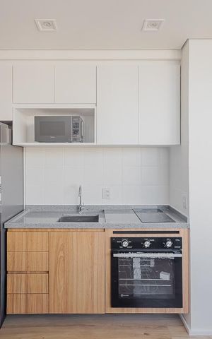 Studio à venda com 36m², 1 quarto e 1 vagaStudio