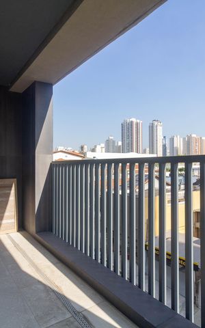 Studio à venda com 35m², 1 quarto e sem vaga Studio à venda com 35m², 1 quarto e sem vagaVaranda
