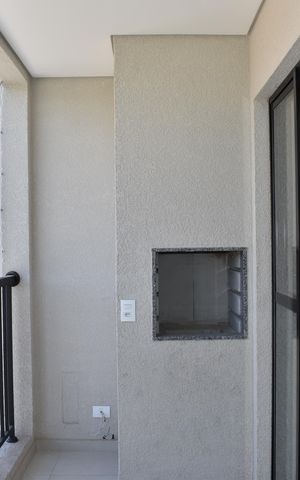 Apartamento à venda com 73m², 2 quartos e 1 vagaSacada com Churrasqueira