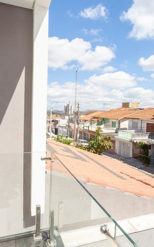 Casa à venda com 120m², 3 quartos e 2 vagasVista da Varanda da Suite