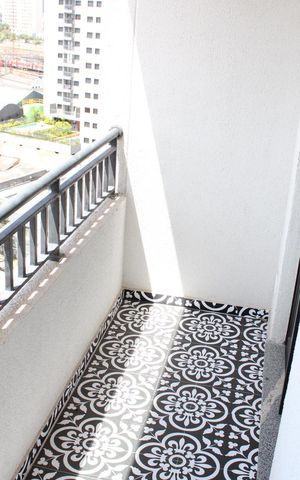 Apartamento para alugar com 43m², 2 quartos e sem vagaSacada