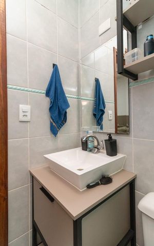 Casa de condomínio à venda com 53m², 3 quartos e 1 vagaBanheiro da Suíte