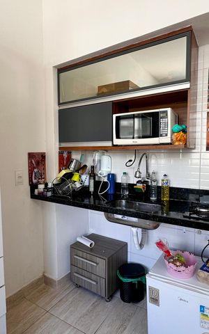 Apartamento à venda com 27m², 1 quarto e sem vaga Apartamento à venda com 27m², 1 quarto e sem vagaCozinha