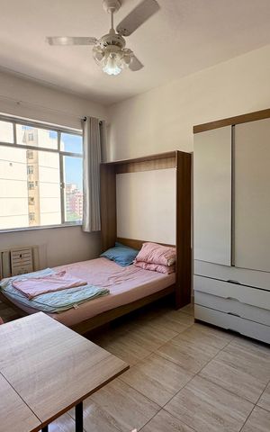 Apartamento à venda com 27m², 1 quarto e sem vaga Apartamento à venda com 27m², 1 quarto e sem vagaSala/Quarto