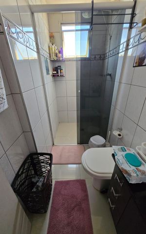 Apartamento à venda com 53m², 2 quartos e 1 vaga Apartamento à venda com 53m², 2 quartos e 1 vagaBanheiro