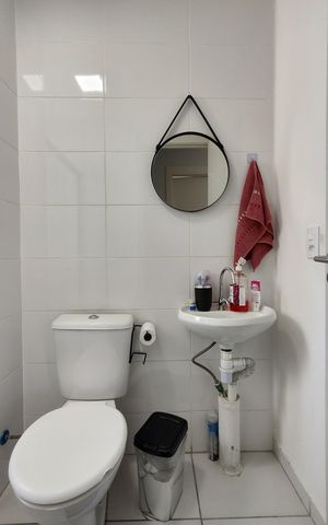 Apartamento à venda com 43m², 2 quartos e 1 vagaBanheiro Social