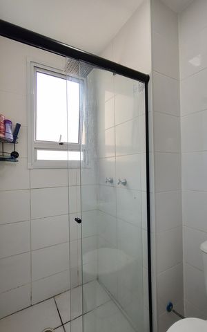 Apartamento à venda com 43m², 2 quartos e 1 vagaBanheiro Social
