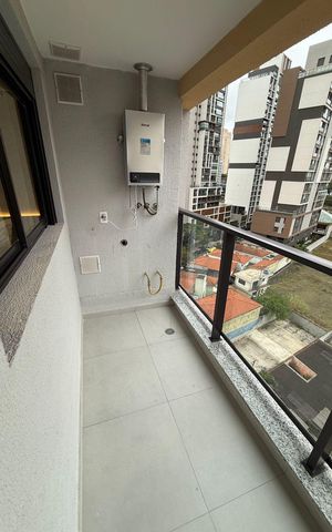 Apartamento à venda com 27m², 1 quarto e 1 vagaVaranda
