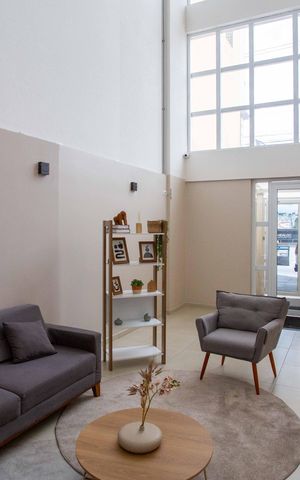 Apartamento à venda com 46m², 2 quartos e 1 vagaÁrea comum - Hall social
