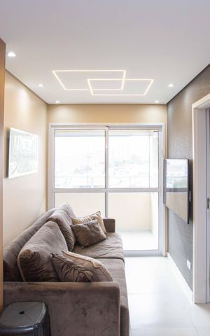 Apartamento à venda com 46m², 2 quartos e 1 vagaSala