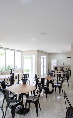 Apartamento à venda com 46m², 2 quartos e 1 vagaÁrea comum - Salão de Festas