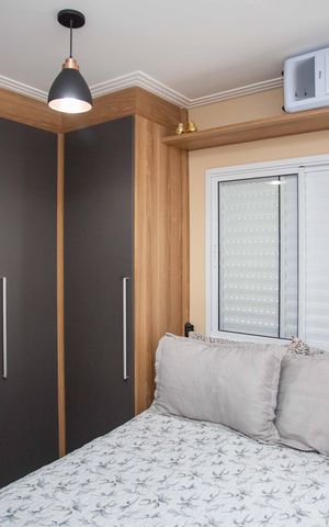 Apartamento à venda com 46m², 2 quartos e 1 vagaQuarto 1